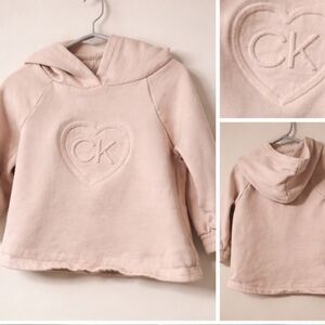 Calvin Klein Kids Blush CK Heart Hoodie